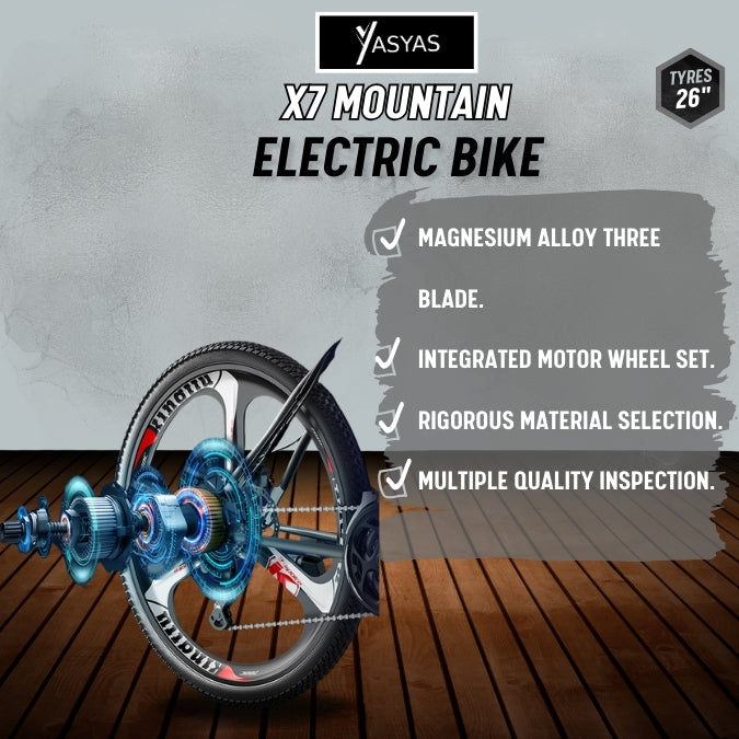 YASYAS Electric Mountain Bike
